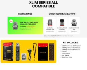 oxva xlim pro 2 dna készlet